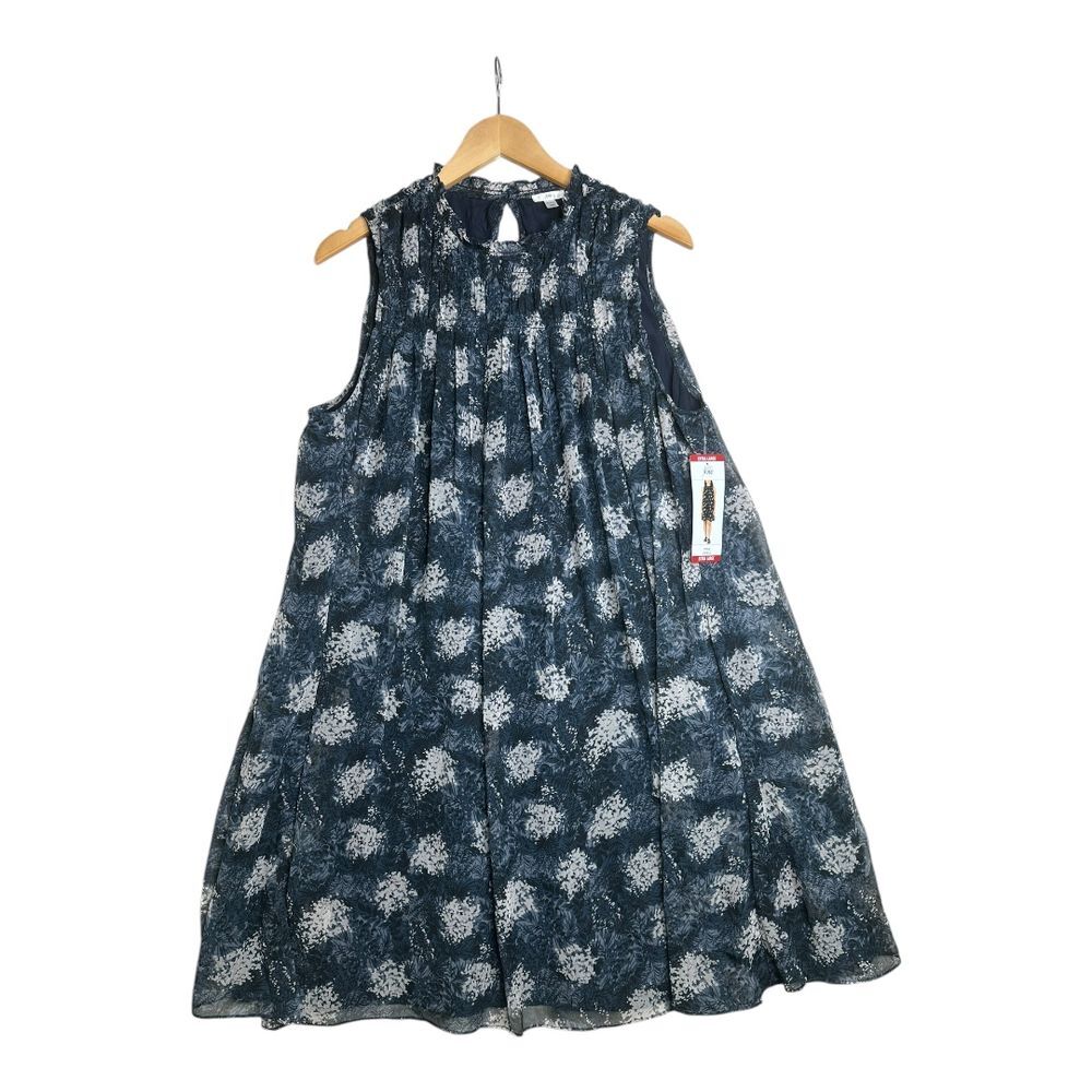 New Joie Semi Sheer Smocked Mini Dress size XL